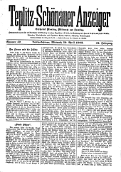 Teplitz-Schönauer Anzeiger