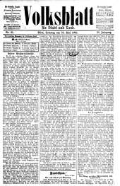 Volksblatt für Stadt und Land