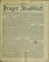 Prager Abendblatt