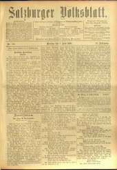 Salzburger Volksblatt: unabh. Tageszeitung f. Stadt u. Land Salzburg