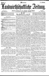 Wiener Landwirtschaftliche Zeitung