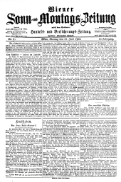 Wiener Sonn- und Montags-Zeitung