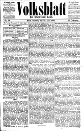 Volksblatt für Stadt und Land