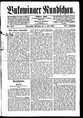 Bukowinaer Rundschau