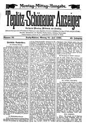 Teplitz-Schönauer Anzeiger