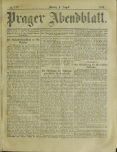 Prager Abendblatt