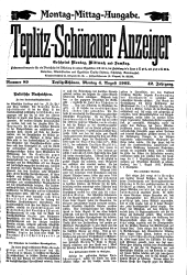 Teplitz-Schönauer Anzeiger