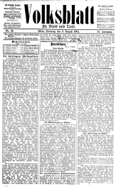 Volksblatt für Stadt und Land