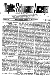 Teplitz-Schönauer Anzeiger