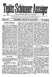 Teplitz-Schönauer Anzeiger