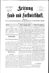 Zeitung für Landwirtschaft