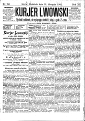 Kuryer Lwowski (Lemberger Courier)