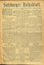 Salzburger Volksblatt: unabh. Tageszeitung f. Stadt u. Land Salzburg