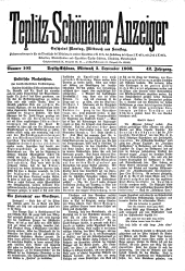 Teplitz-Schönauer Anzeiger