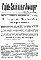 Teplitz-Schönauer Anzeiger