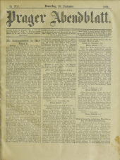 Prager Abendblatt