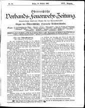 Österreichische Verbands-Feuerwehr-Zeitung