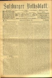 Salzburger Volksblatt: unabh. Tageszeitung f. Stadt u. Land Salzburg