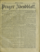 Prager Abendblatt