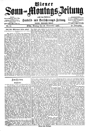 Wiener Sonn- und Montags-Zeitung