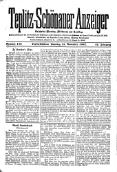 Teplitz-Schönauer Anzeiger