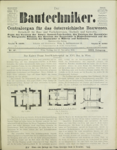 Der Bautechniker