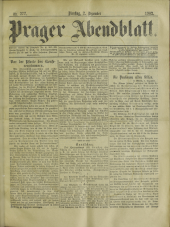 Prager Abendblatt