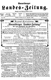 Vorarlberger Landes-Zeitung