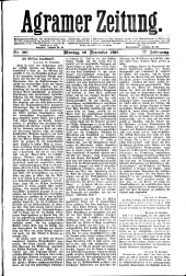 Agramer Zeitung