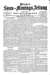 Wiener Sonn- und Montags-Zeitung