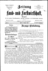 Zeitung für Landwirtschaft