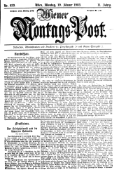 Wiener Montags-Post