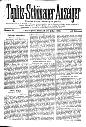 Teplitz-Schönauer Anzeiger