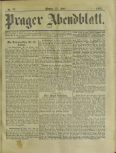 Prager Abendblatt