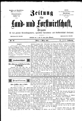 Zeitung für Landwirtschaft