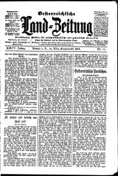 Österreichische Land-Zeitung