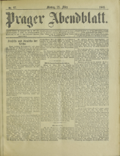 Prager Abendblatt