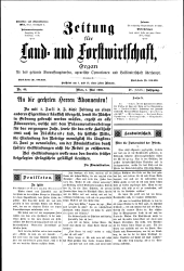 Zeitung für Landwirtschaft