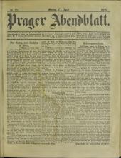 Prager Abendblatt