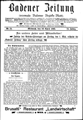 Badener Zeitung