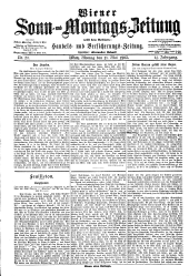 Wiener Sonn- und Montags-Zeitung