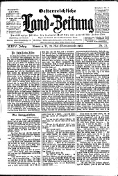 Österreichische Land-Zeitung