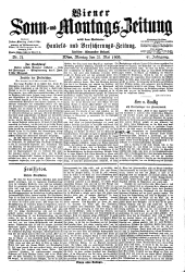 Wiener Sonn- und Montags-Zeitung