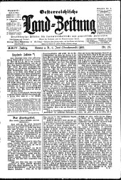 Österreichische Land-Zeitung
