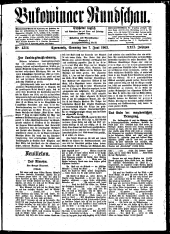 Bukowinaer Rundschau