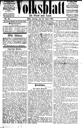 Volksblatt für Stadt und Land