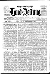 Österreichische Land-Zeitung