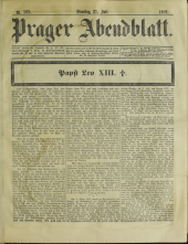 Prager Abendblatt