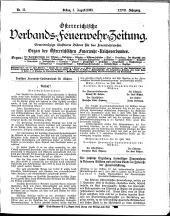 Österreichische Verbands-Feuerwehr-Zeitung