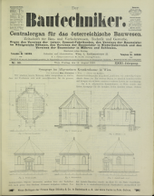 Der Bautechniker